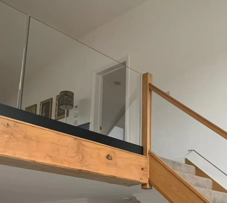 Glass balustrade installed by Class Glass Limited in Kent