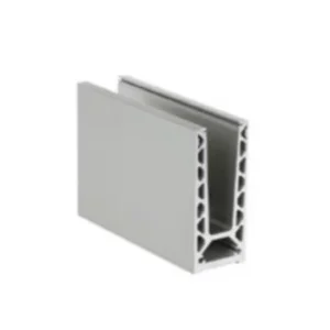 Frameless U channel glass balustrade system