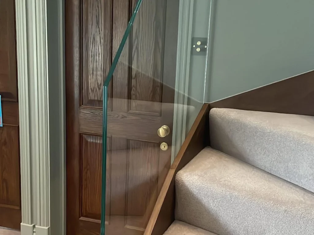 Frameless glass balustrade